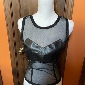 Beautiful top , black size M made in Italy